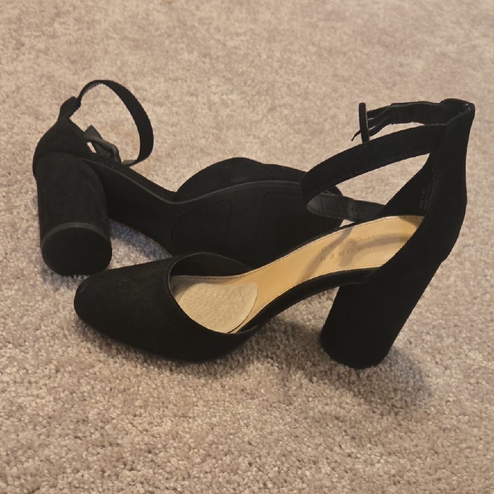 Chic Black Women's Block Heels